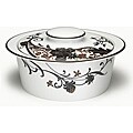 Mikasa Cocoa Blossom Round Covered Casserole