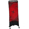 Tips on Wrought iron stairs Wrought Iron and Leather 'Lilac' Henna Lamp (Morocco)