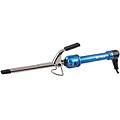 Accommodating guide on Hair Support Hot Tools Blue Ice Titanium Ribbon Curling Iron