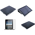 Carbon Fiber Leather iPad Binder Folder Case and Screen Protector
