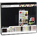Cloth 'Travel' Postbound Window Album Kit (12x12)