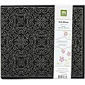 More resources for felt crafts Felt Brocade Black 3-ring Album (8 x8)