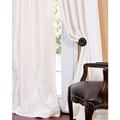 Signature Cream Faux Silk Taffeta 108-inch Curtain Panel