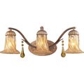 Indoor 3-light Bronze Vanity Fixture