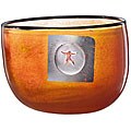 Kosta Boda Orange 'Jupiter' Bowl