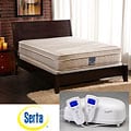 Serta Perfect Rest 4-Zone California King-size Airbed Mattress Set