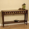 I Wooden 'Le Bleau' Console Table (Indonesia)
