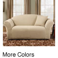 Sure Fit Stretch Greek Key Loveseat Slipcover