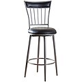 Luna 24-inch Swivel Counter Stool