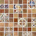 SomerTile 7.75x7.75-in Montage Valise 3 Dcor Ceramic Tile (Pack of 10)