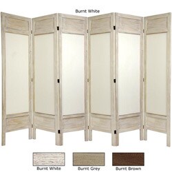 Fabric Room 6-panel 5.5-foot Room Divider (China)