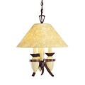 Crackle Bronze 3-light Pendant