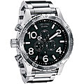 Nixon 51-30 Men's Black Dial Stainless Steel Watch