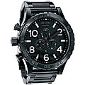 Nixon 51-30 Men's All Black Stainless Steel Watch