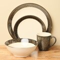 Sango Malibu Black 16-piece Dinnerware Set