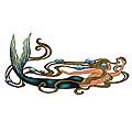 Steel 'Mermaid Magic' Wall Art (Mexico)