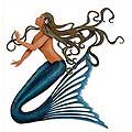 Steel 'Mermaid Song' Wall Art (Mexico)