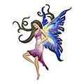 Steel 'Sapphire Fairy' Wall Art (Mexico)