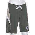 PipeLine Junior Ladies 'Blank Stare' Olive Board Shorts
