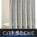 City Scene Henna Cotton Shower Curtain