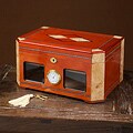Two-tone Glass Front Humidor
