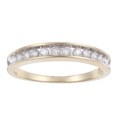10k Yellow Gold 1/4ct TDW Diamond Wedding Band (H-I, I2-I3)