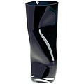 Orrefors Black 17.375-inch Squeeze Vase