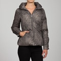 Via Spiga Women's Animal Print Down Jacket
