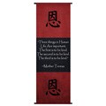 Cotton Kindness Symbol and Mother Teresa Quote Scroll (Indonesia)