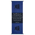 Cotton Gentleness Symbol and Max Ehrmann Quote Scroll (Indonesia)