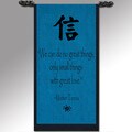 Cotton Devotion Symbol and Mother Teresa Quote Scroll (Indonesia)