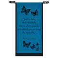 Cotton Butterflies and San Francis Quote Scroll (Indonesia)