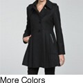 Via Spiga Pleated Wool Coat