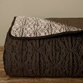 Luxe Versailles 'Rivoli' Iridescent Silk Full/ Queen-size Quilt