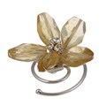Tacori Bridal Evening Sterling Silver Citrine and Crystal Bridal Evening Hair Twist