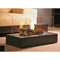 Space Steel Free-standing Indoor Fireplace