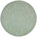 Martha Stewart Terrazza Blue Cotton Rug (4' Round)