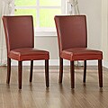 Parson Estonia Lava Red Chairs (Set of 2)
