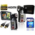 SVP T700 Black HD Digital Camcorder with 2GB SD Card