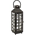 Beneficial hints on Wrought iron Regent English Telephone Booth Tall Candle Lantern (China)