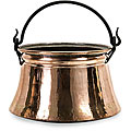 Copper Regent Wide-bottom Accent Bucket (Turkey)