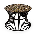 Handcrafted Ningbo Metal Flat Rock Top Table (China)
