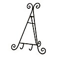 Advices and more about Wrought iron stairs pics Argento Tall Florence Easel (China)