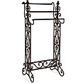 Free efficient problem solver for Wrought iron decorative fencing Iron Small Corazon Quilt Rack (China)