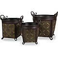 Set of 3 Bellisima Planters (China)