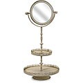 Handcrafted Provence Metal Lace Makeup Bathroom Mirror