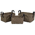 Set of 3 Regent Sailor Baskets with Handles
