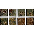 Free connected guide for Wrought iron decorative pieces Set of 8 Delhi Wall Tile (China)
