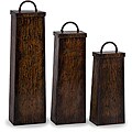 Set of 3 Ancient Phoenician Lidded Boxes (China)
