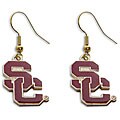 USC Trojans Southern California Dangle Logo Earrings